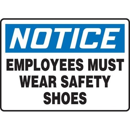 OSHA NOTICE SAFETY SIGN EMPLOYEES MPPE869VP